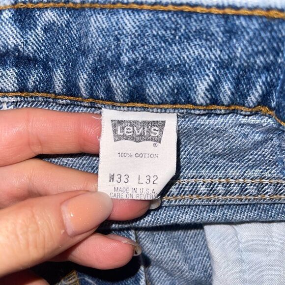 Vintage 90’s Levis 550 Cutoff Bodycon Daisy Duke Shorts - Picture 12 of 15